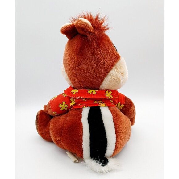 Disney World Chip & Dale Rescue Rangers  Chipmunk Plush 10" Dale - Picture 4 of 5